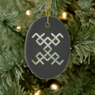 Retro baltische Muster ändern traditionelle Handze Keramik Ornament