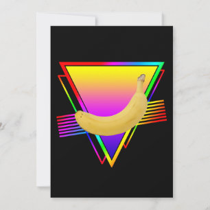 Retro Banana Fruit Einladung