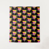 Retro Banana Fruit Wandteppich (Vorderseite)