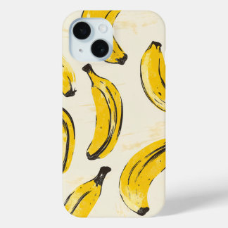 Retro Banana iPhone Case