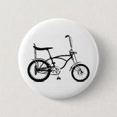 Retro Banana Sitzbike Button (Vorderseite)