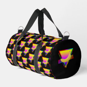 Retro-Bananenfrucht Duffle Bag
