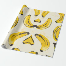 Retro Bananenwackelpapier