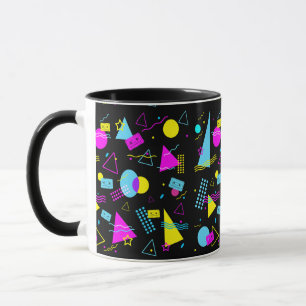 RETRO-BAND FARBIGE FORMEN TASSE