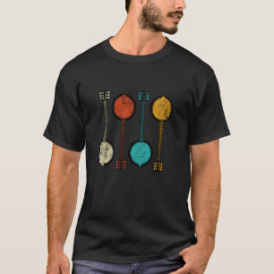 Retro-Banjo-Shirt - Bluegrass-Shirt T-Shirt