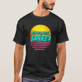 Retro Banker Profession T-Shirt (Vorderseite)
