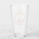 Retro-Bär Glas (Rückseite)