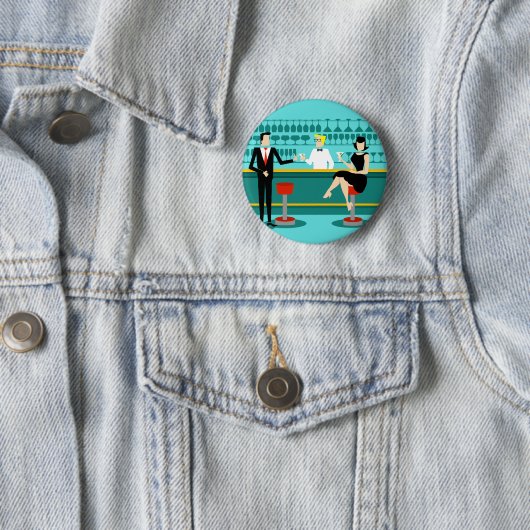 Retro Bar-Paar-Knopf Button (Beispiel)