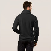Retro Barbados Beach Hoodie (Schwarz voll)