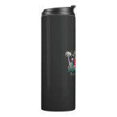 Retro Barbados Beach Thermosbecher (Nach links gedreht)