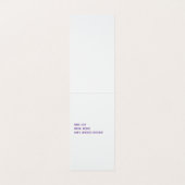 Retro Barber Abzeichen Vertikales Zelt Visitenkarten (Innenseite Aufgefaltet)