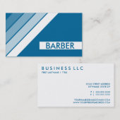 Retro BARBER Visitenkarte (Vorne/Hinten)