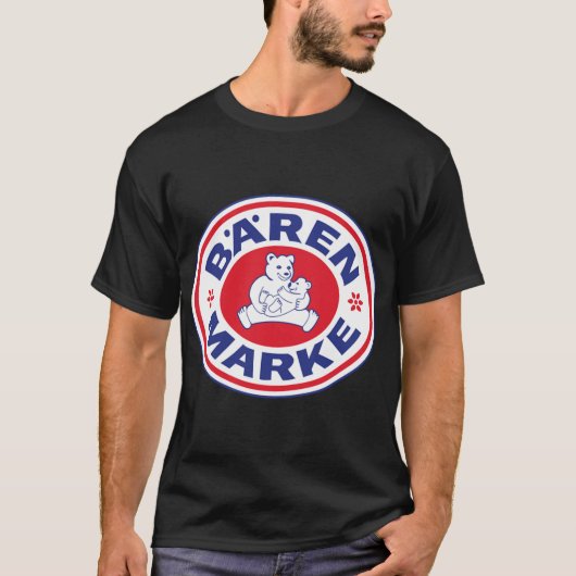 Retro-Bärenmarke Mädchen Junge T-Shirt (Vorderseite)