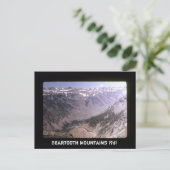 Retro Bärenzahnen - Landschaftliche Landschaft der Postkarte (Stehend Vorderseite)