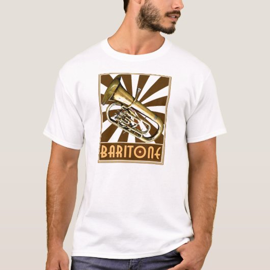 Retro Bariton T-Shirt (Vorderseite)