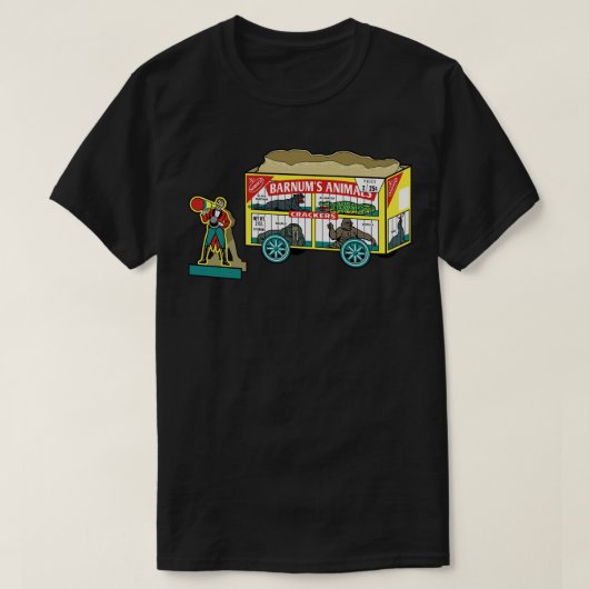Retro Barnums Animal Crackers T-Shirt (Design vorne)