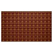 Retro barocker Mit Blumenburgunder Stoff (Fat Quarter (45,7 x 55,9 cm))