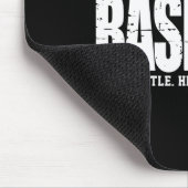 Retro-Baseball-Add-Name-Pinstripe-Team-Player-T-Sh Mousepad (Ecke)