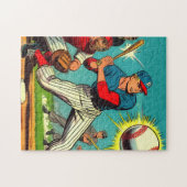 Retro Baseball-Comic Puzzle (Horizontal)