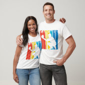 Retro Baseball-Fänger T-Shirt (Unisex)