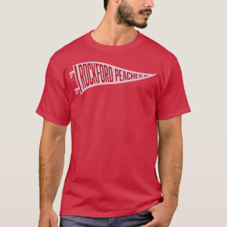 Retro Baseball Pennant Rockford T-Shirt