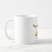 Retro Baseball Player Vintag Sports Graphic Kaffeetasse (Links)