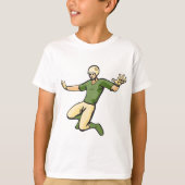 Retro Baseball Player Vintag Sports Graphic T-Shirt (Vorderseite)