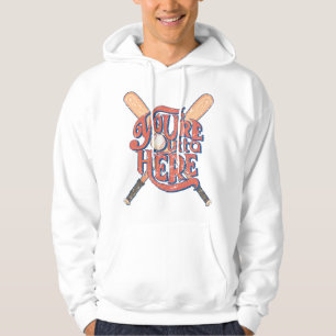 Retro-Baseball-Softball-Fan-Design Hoodie
