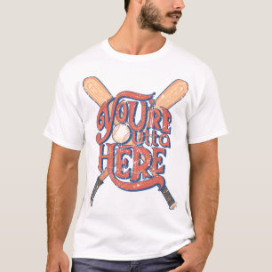 Retro-Baseball-Softball-Fan-Design T-Shirt