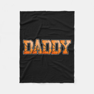 Retro-Baseball-Vater Daddy-Geburtstagsfeier Fleecedecke