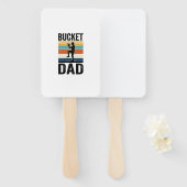 Retro-Baseball-Vater-Vektor-Design_1 Fächer (Vorne und Hinten)