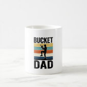 Retro-Baseball-Vater-Vektor-Design_1 Kaffeetasse (Mittel)