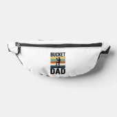 Retro-Baseball-Vater-Vektordesign_1 Bauchtasche (Ablage )