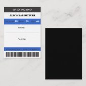 Retro-Baseball-VIP-Sitzkarte Platzkarte (Vorne/Hinten)