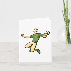Retro-Baseballspieler Vintage-Sportgrafik Karte