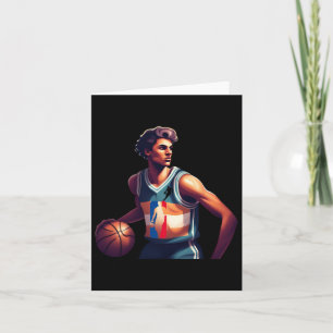 Retro Basketball Jersey Karte