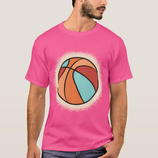 Retro Basketball Männer Frauen Kinder Vintage Bask T-Shirt