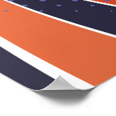 Retro Basketball Poster (Ecke)