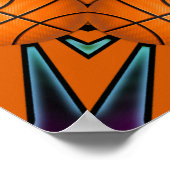 RETRO BASKETBALL POSTER (Ecke)