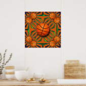 RETRO BASKETBALL POSTER (Küche)