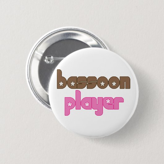 Retro Bassoon Button (Vorne & Hinten)