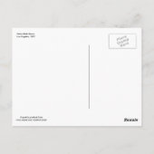 Retro Bath Room, Los Angeles, 1951 Vintag Postkarte (Rückseite)