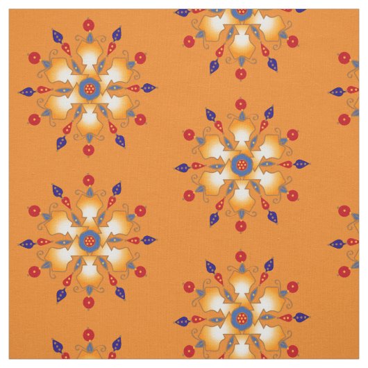Retro Batik Stoff (Muster)