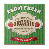 Retro Bauernhof-neuer Plakat-Entwurf Fliese (Vorderseite)