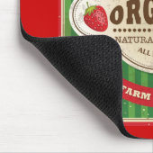 Retro Bauernhof-neuer Plakat-Entwurf Mousepad (Ecke)