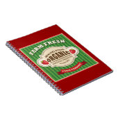 Retro Bauernhof-neuer Plakat-Entwurf Notizblock (Rechte Seite)