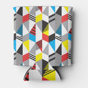 Retro Bauhaus Style: Nahtlos Abstrakt Dosenkühler