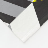 Retro Bauhaus Style: Nahtlos Abstrakt Fleecedecke (Ecke)