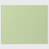 Retro Baum-LeinenPackpapier, 30" x 6' Geschenkpapier (Flach)