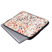 Retro Bäume, Aquarellfarben nahtlos Muster. Laptopschutzhülle (Vorne Knopf)